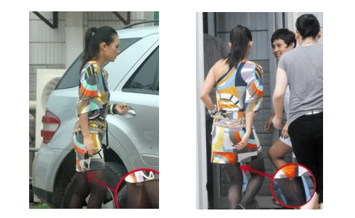 那些年一破千里的丝袜洞女明星廉价的风尘味