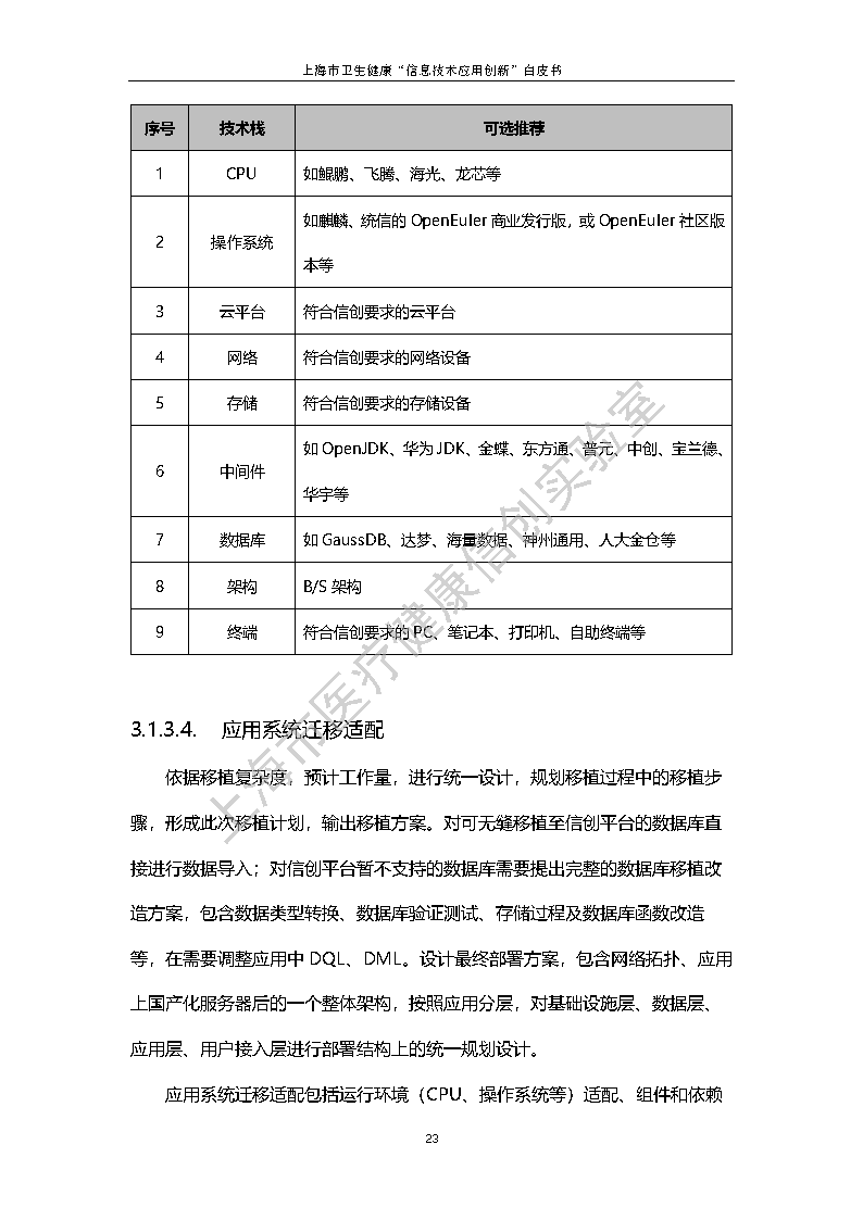 上海市卫生健康信息技术应用创新白皮书节选 30