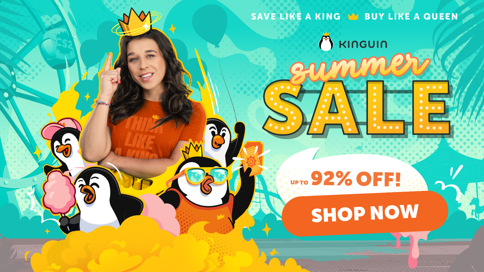 Kinguin 夏季游戏促销推荐
