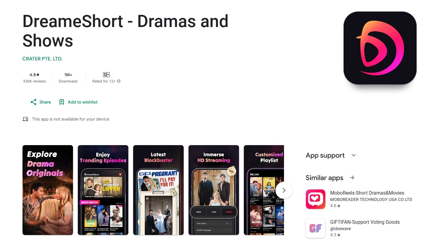 2025 短劇控必備App推薦：DreameShort｜劇情反轉太上頭！