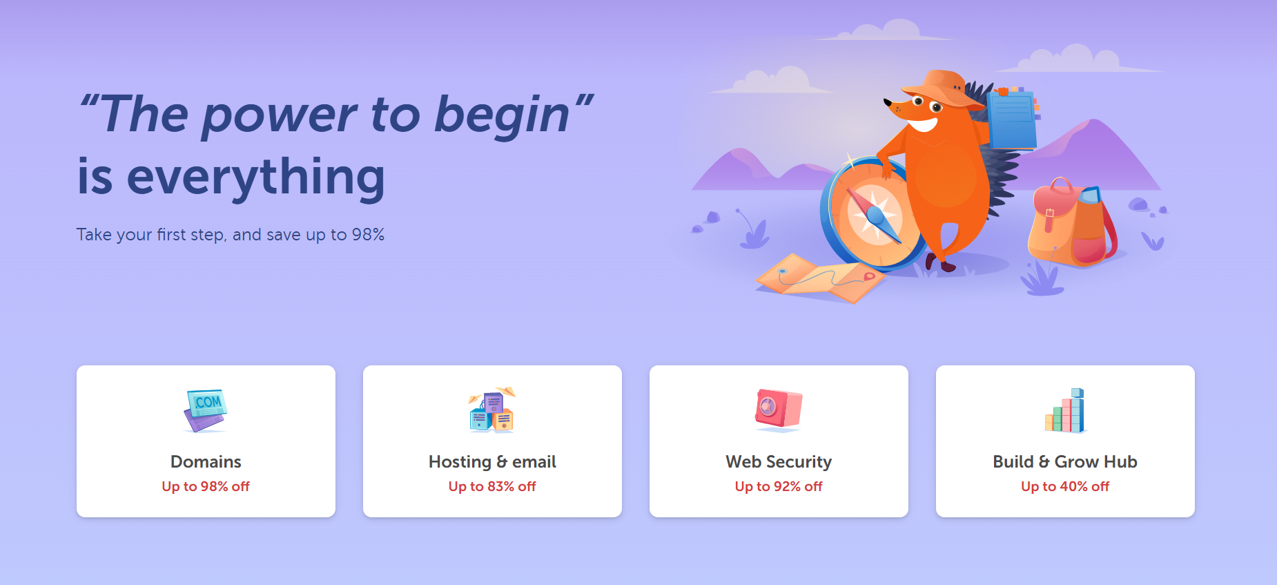 Namecheap 小企业建站超值优惠