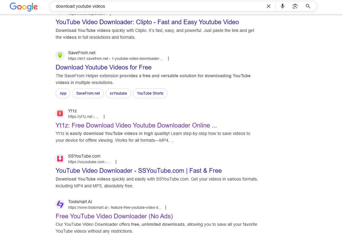 如何下载youtube的视频？