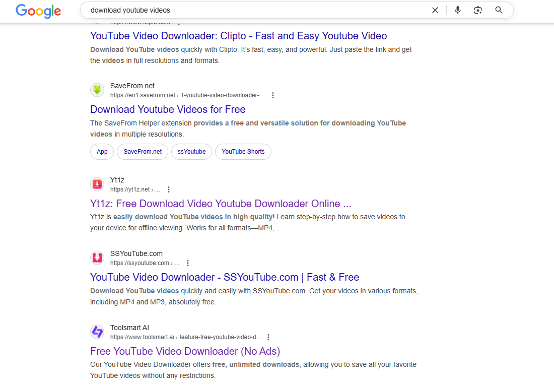 如何下载youtube的视频？