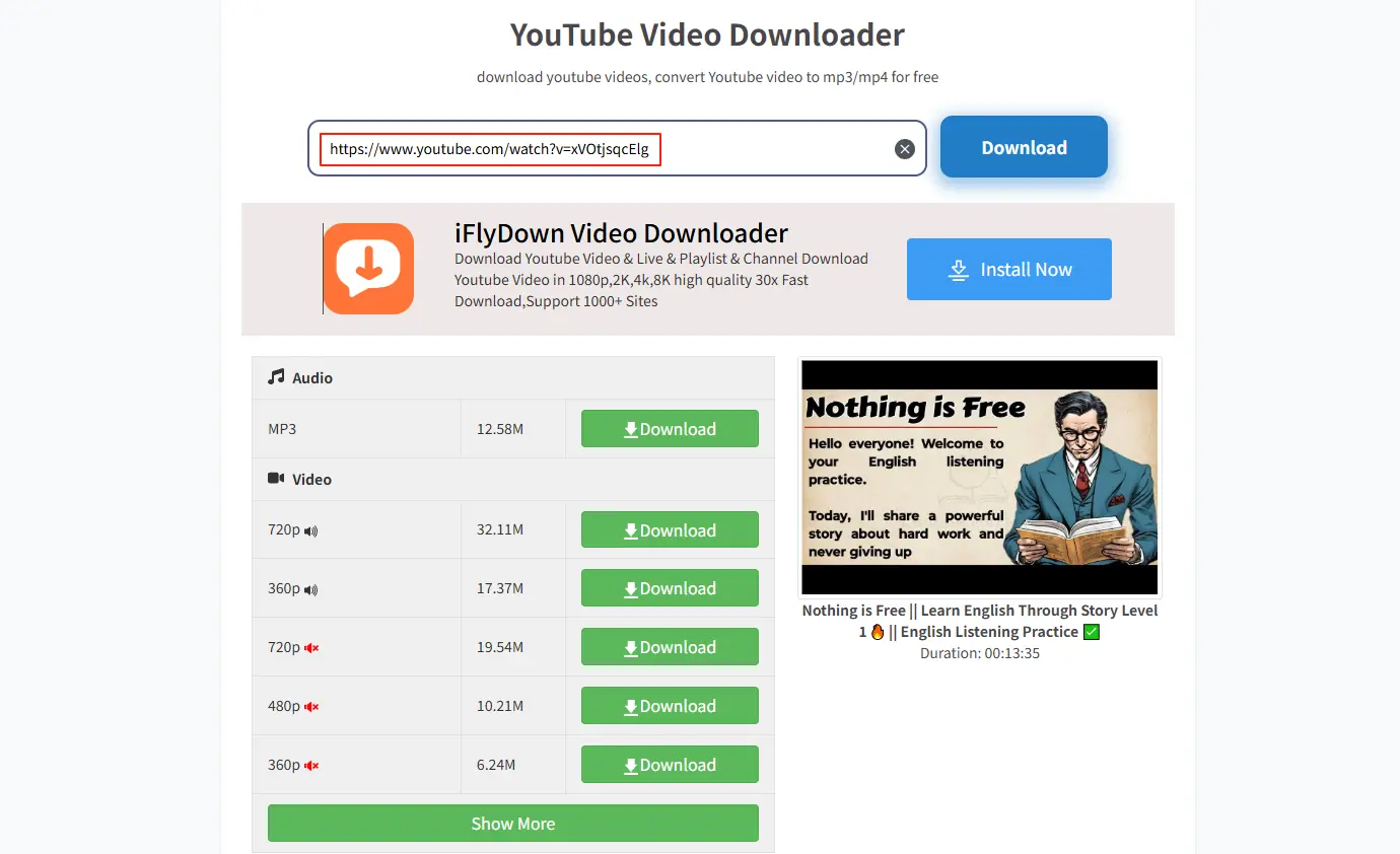 如何下载youtube的视频？