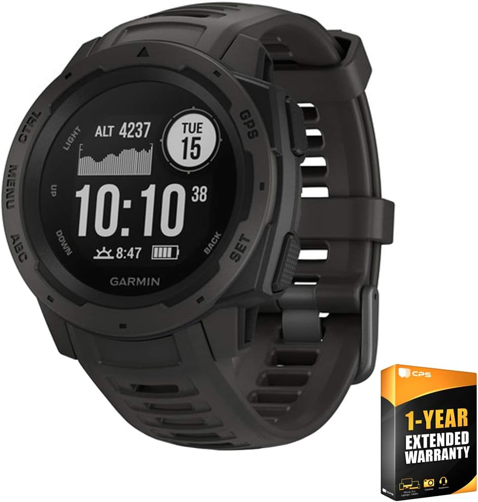 Garmin Instinct Rugged Outdoor Watch with GPS