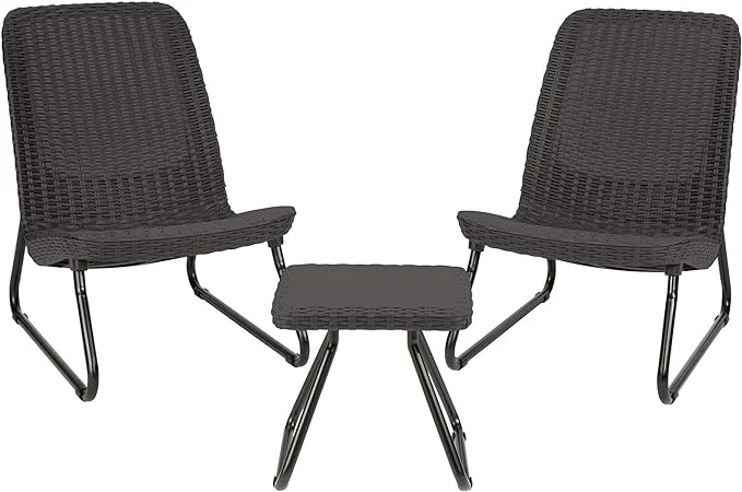 Keter Resin Wicker Patio Furniture Set