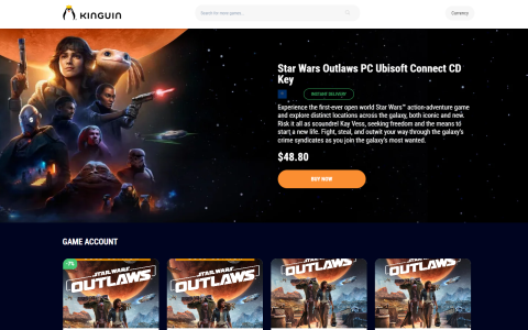 在哪购买Star Wars Outlaws Ubisoft Connect CD Key最划算？