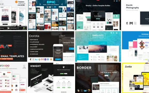 Envato电子邮件模板助你提高转化率