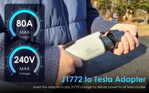 北美网购J1772特斯拉充电适配器指南