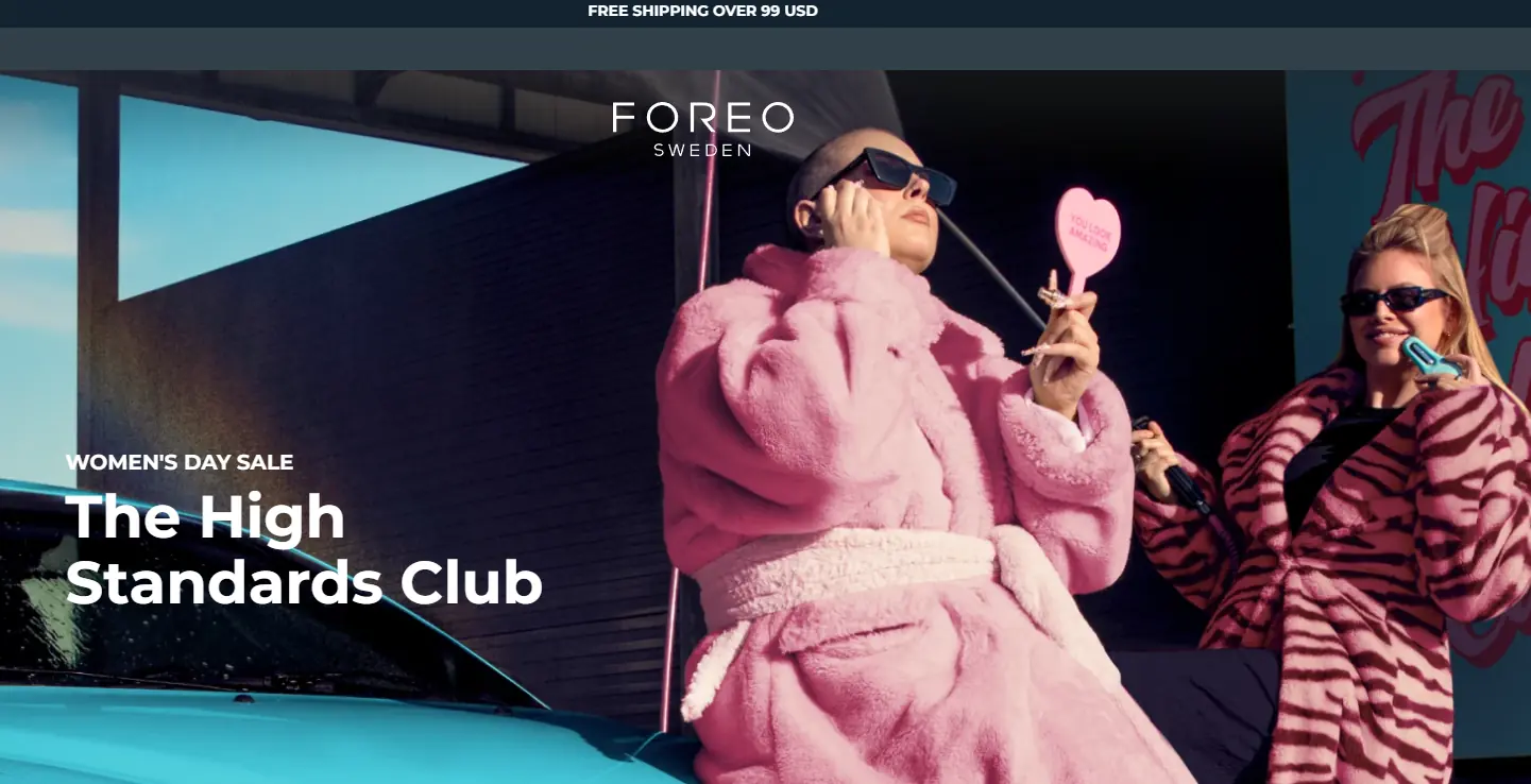 FOREO婦女節優惠滿 $99免費送貨：為她獻上最貼心的美麗禮物