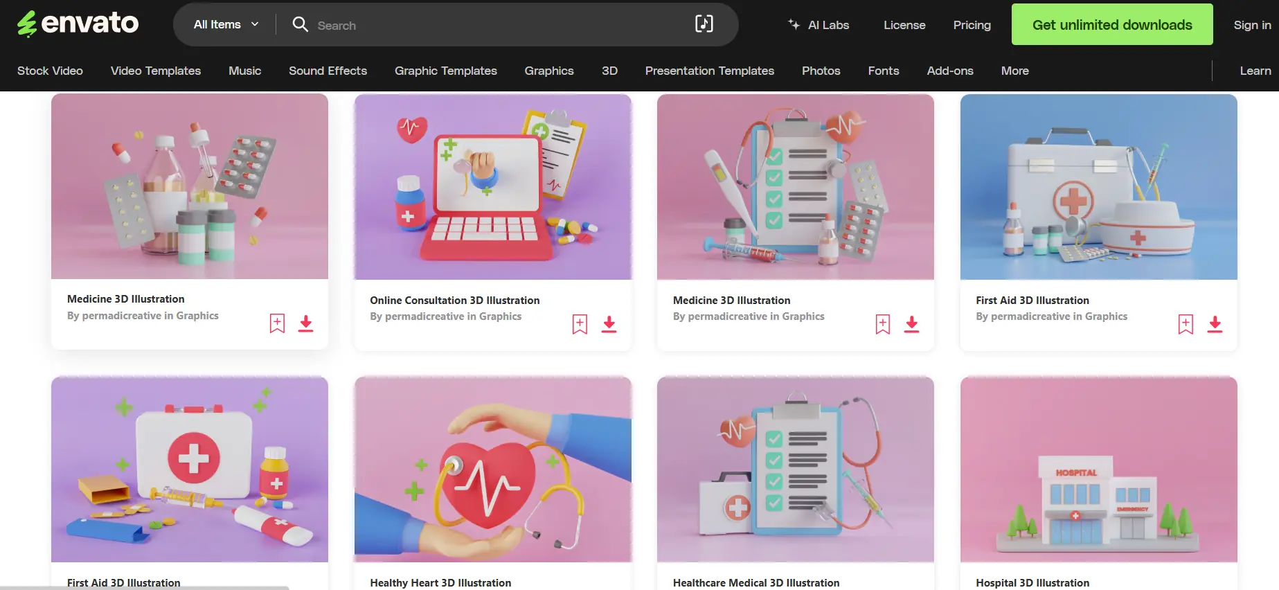 3D 设计师必备：Envato Elements 海量 3D 资源助你提升创意 1