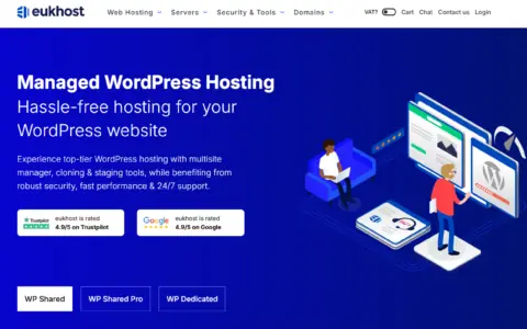 2025 跨境电商站群必备：eUKhost HyperWP 助力网站高速成长！
