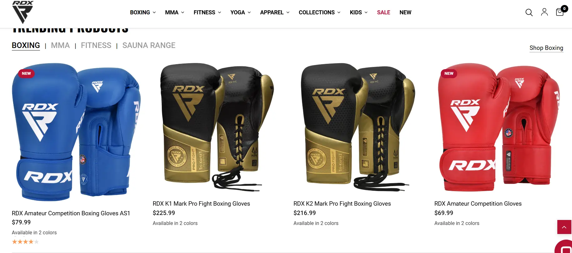 最新RDX优惠码FLASH15提供15％折扣