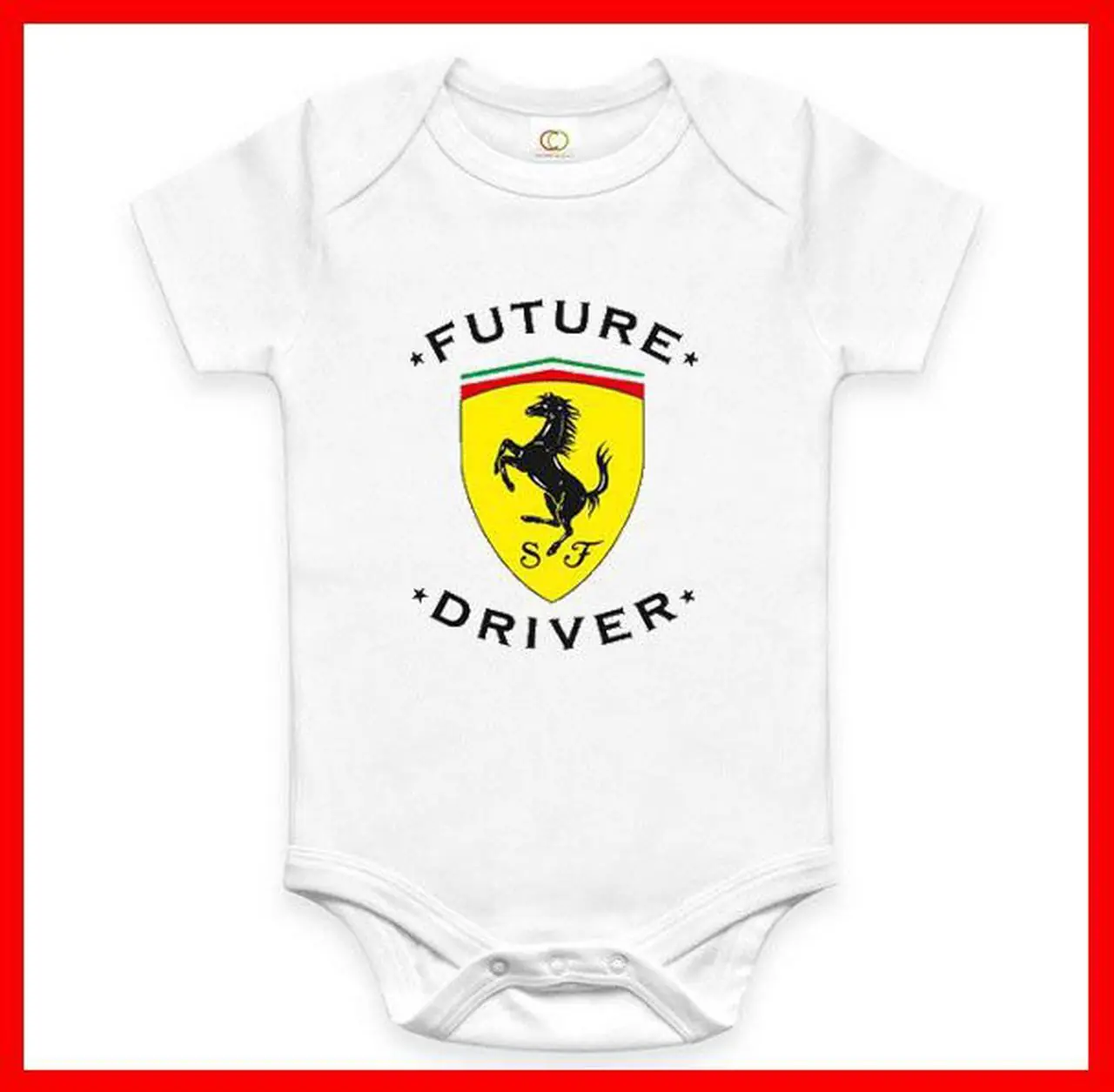 寻找完美宝宝礼物？Ferrari 驾驶员连体衣给你答案！