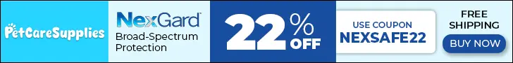 預防萊姆病月特惠！NexGard 咀嚼錠優惠 22% + 免費送貨