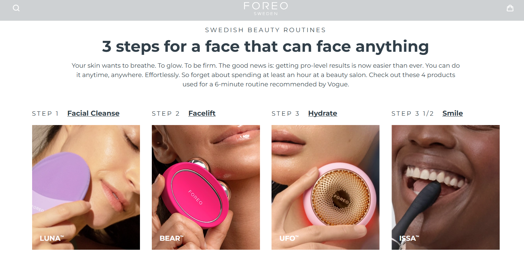 FOREO 母親節禮物推薦清單（內含限時折扣碼） 2
