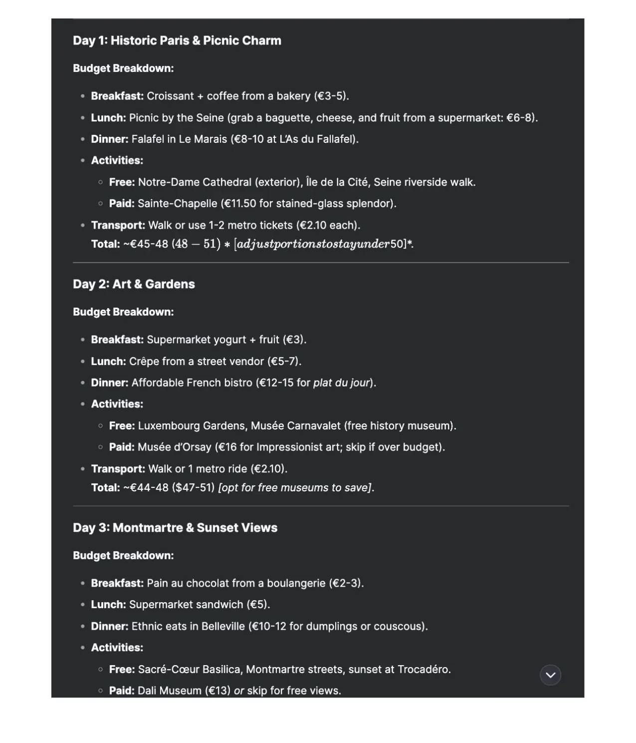 哪個AI生成的旅行部落格內容較好，DeepSeek vs ChatGPT？ 11
