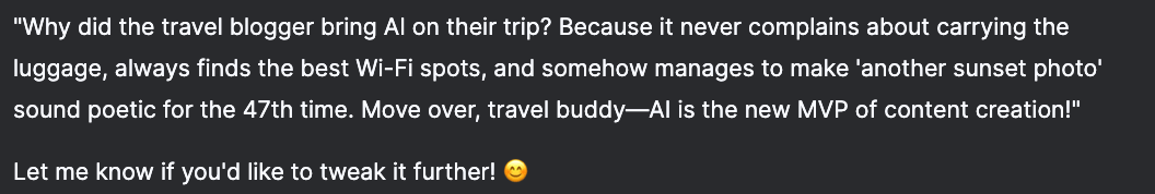 哪個AI生成的旅行部落格內容較好，DeepSeek vs ChatGPT？ 5