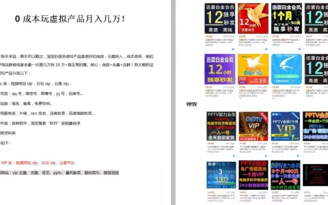 电影资源躺着赚钱+实操教程！