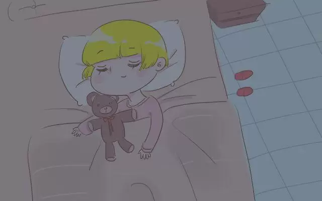宝妈让娃独立睡觉