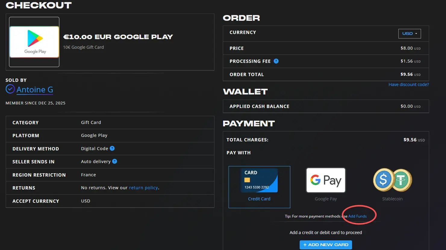 如何用支付宝购买 Google Play Gift Card