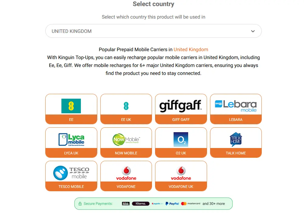 如何给国外的手机号充值？kinguin这个宝藏网站给你搞定