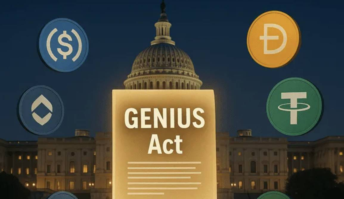 GENIUS法案如何影响美股与加密货币走向？