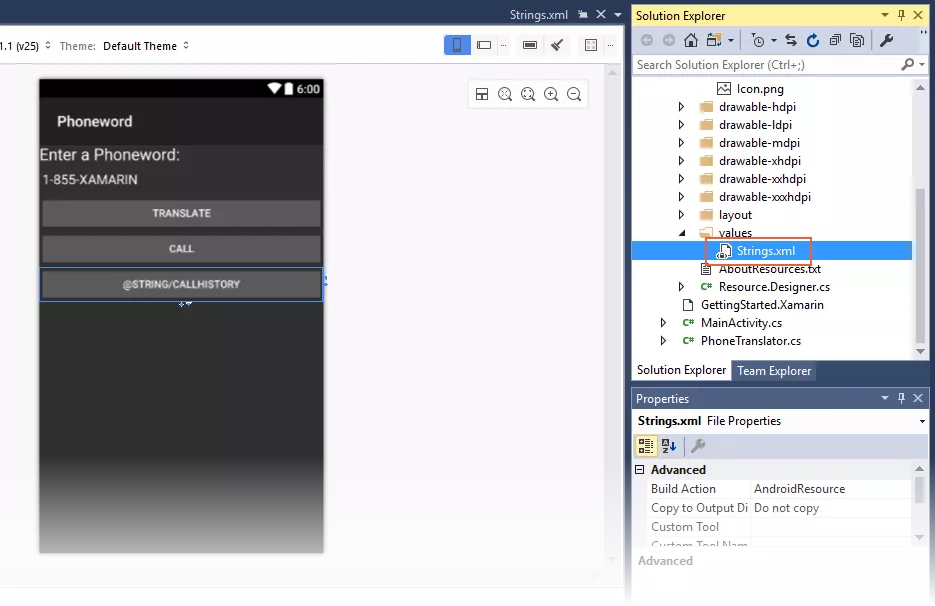 Xamarin.Android开发入门——Hello,Android Multiscreen快速上手 7