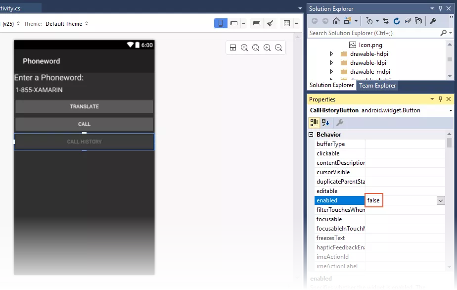 Xamarin.Android开发入门——Hello,Android Multiscreen快速上手 9