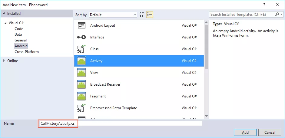 Xamarin.Android开发入门——Hello,Android Multiscreen快速上手 11