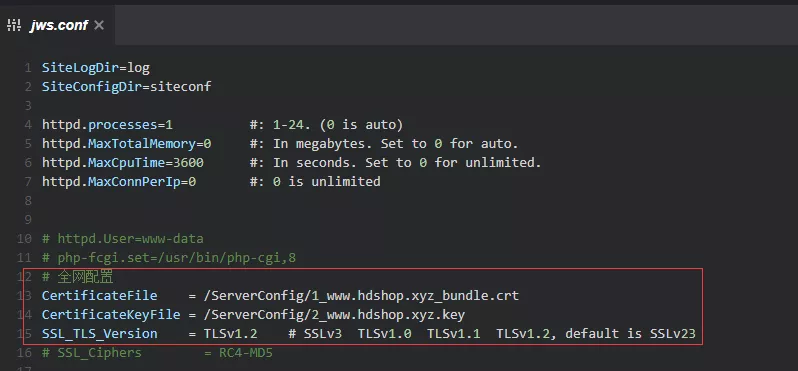 .Net Core和jexus配置HTTPS服务 9