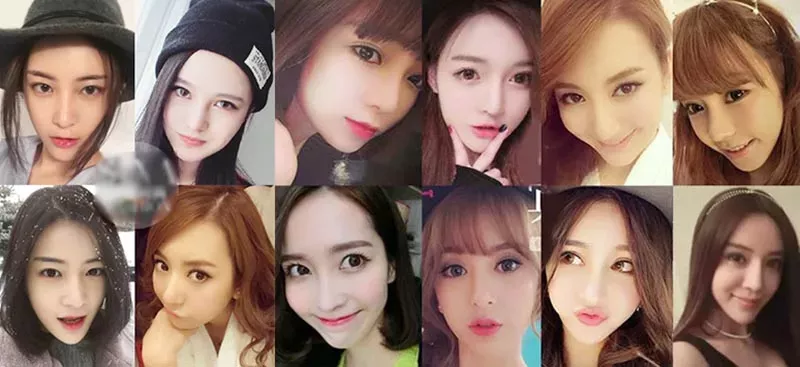“网红脸”审美毁掉了多少中国女孩 9