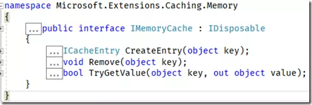 拥抱.NET Core系列：MemoryCache 初识