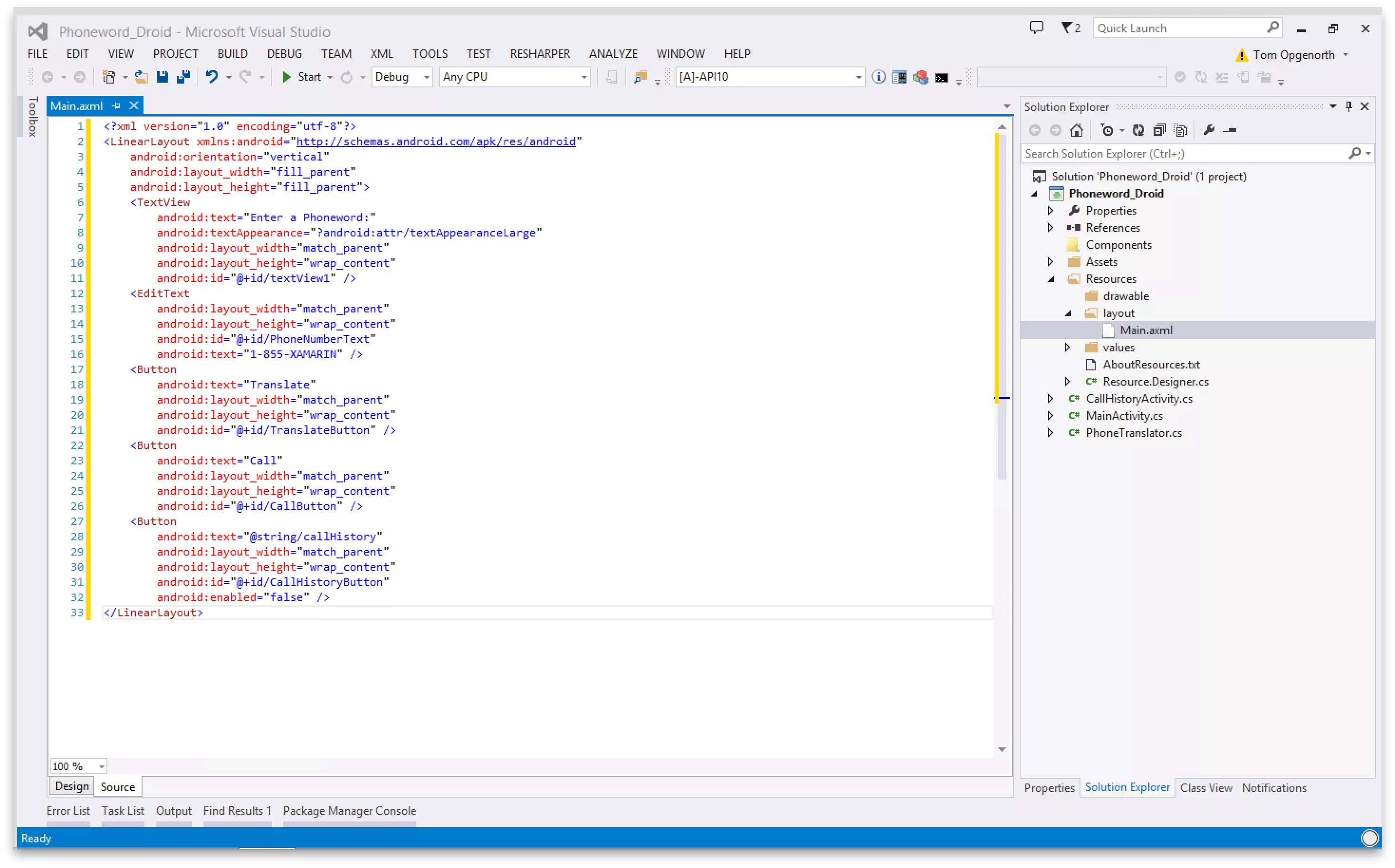 Xamarin.Android开发入门——Hello,Android深入理解 7