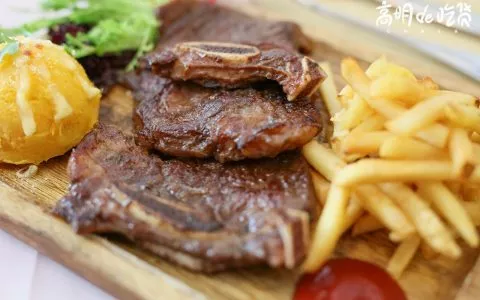 牛排、大章鱼足、老虎虾杀到！大件夹抵食仲要送你超大size的水果茶！