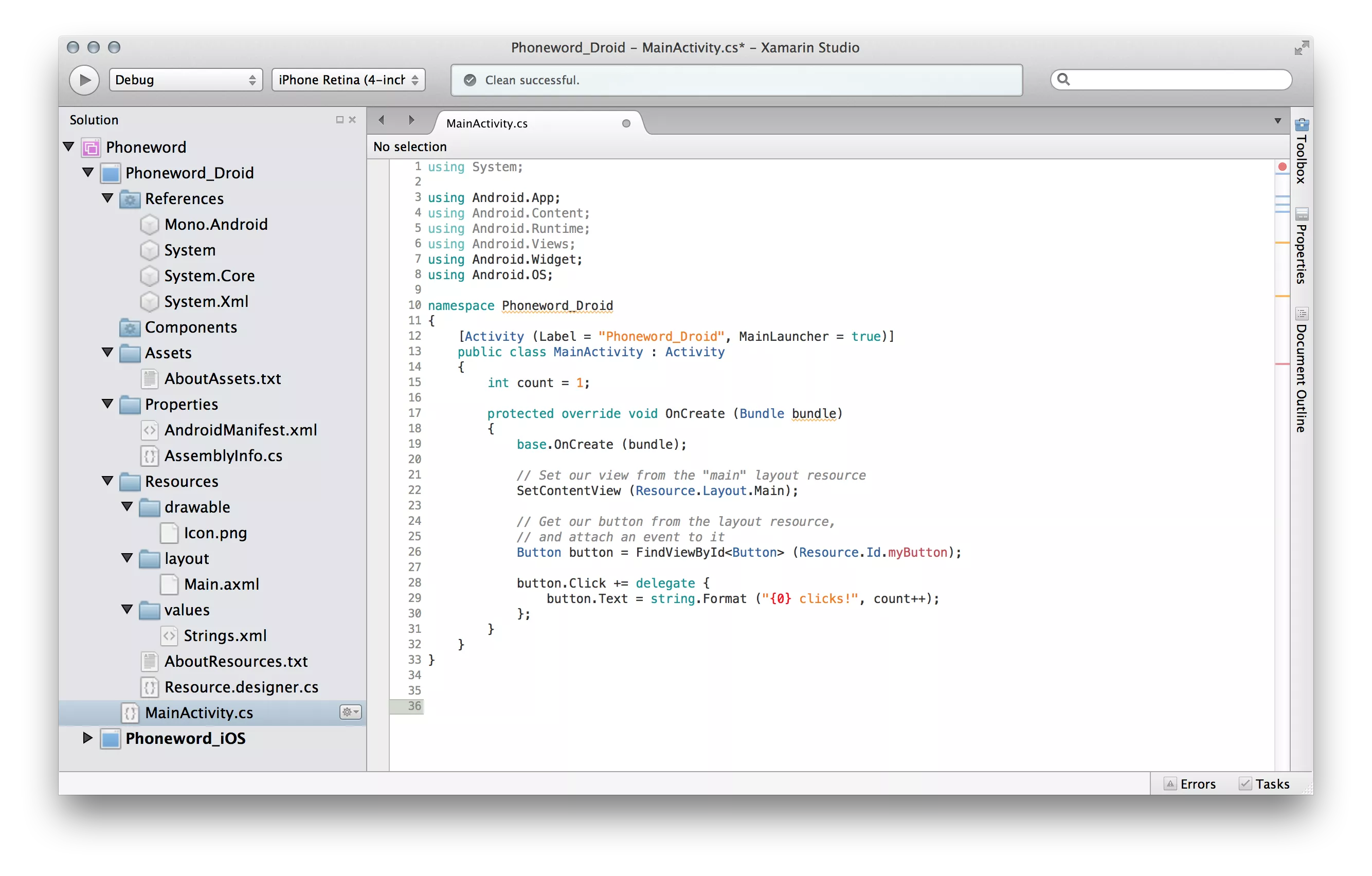 Xamarin.Android开发入门——Hello,Android深入理解
