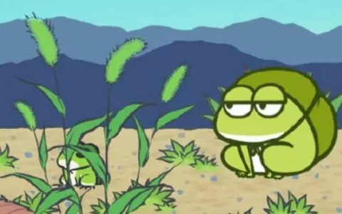 旅行青蛙最敷衍的三张照片网友：不仔细看都找不到蛙儿子