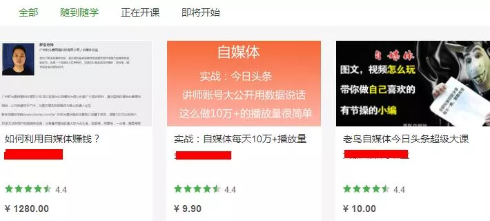 自媒体赚钱真相