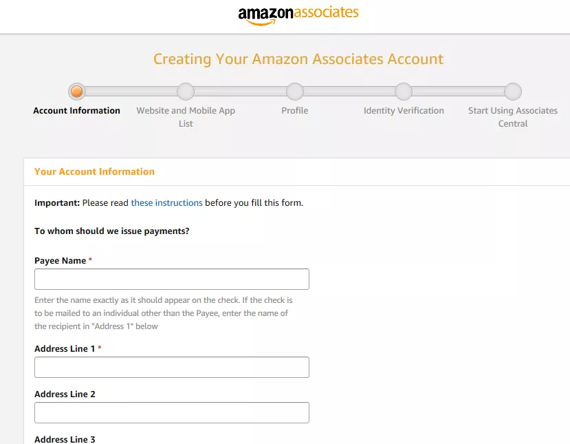 2026 最新申请亚马逊联盟账号教程