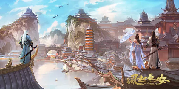 诗意江湖重构大唐盛世 《风起长安》手游概念首曝 1