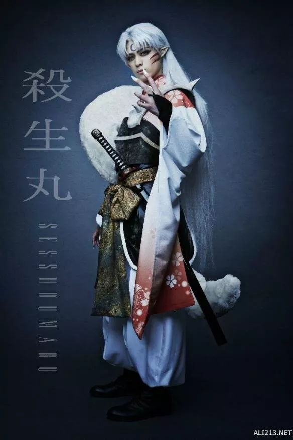 犬夜叉》舞台剧最新定妆照 真人杀生丸更显美貌高冷 1