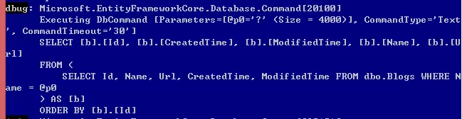 EntityFramework Core 2.0执行原始查询如何防止SQL注入？ 8