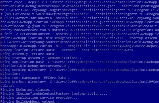 EF Core迁移原理运行dotnet ef命令迁移本质是什么？ 2