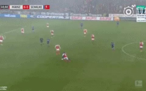 沙尔克老兵半场奔袭世界波 励志哥被打成目送帝