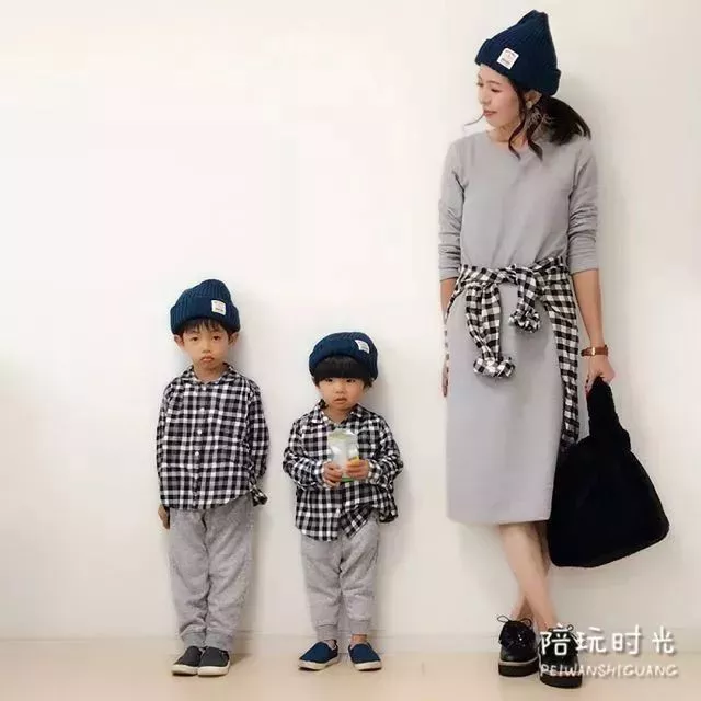 100块的亲子装穿出1000块的高级感全靠妈妈会搭配 6