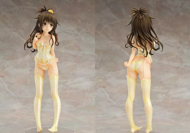 2017蕾丝吊带袜！出包王女结城美柑手办卖弄小性感 1