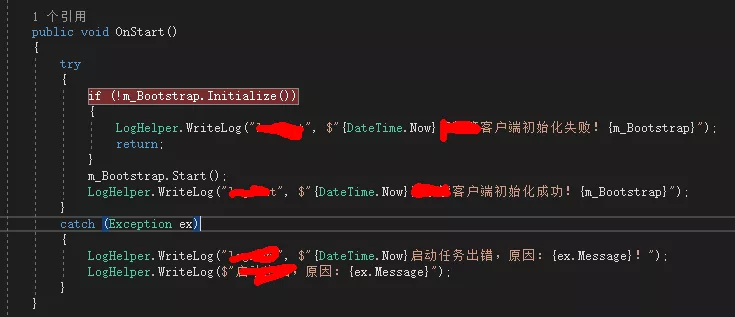 修改后的启动方法