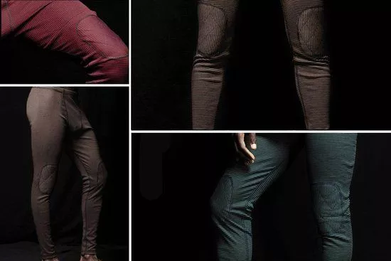 温暖不误风度 男士也爱打底裤 1