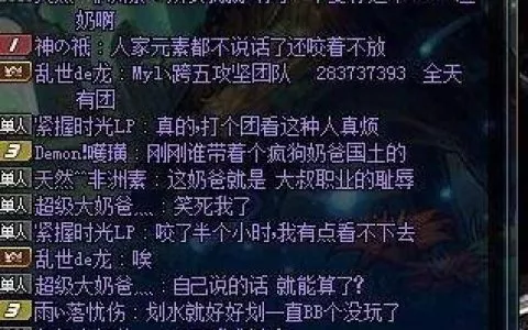 dnf是谁给了奶爸这大的权力动不动就开喷2千体就想上天！