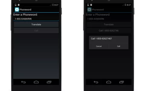 XamarinAndroid开发入门——HelloAndroid快速上手